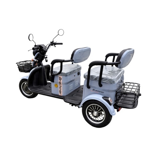 Triciclu electric BRECKNER TRAVEL gri 1000W 60V 20AH - Img 3