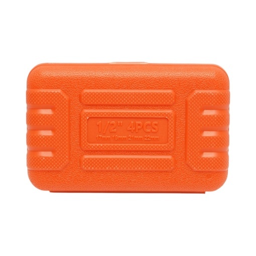 Trusa chei tubulare prezoane roti de impact cu protectie janta 17mm, 19mm, 21mm, 22mm, patrat 1/2 inch Cr-V Breckner Germany - Img 5