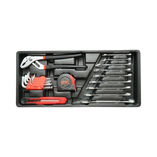 Trusa scule profesionala metalica rabatabila 5 nivele 168 piese Cr-V Breckner Germany - Img 6