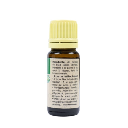 Ulei esential de Brad (Abies sibirica) 100% pur fara adaos, 10 ml - Img 2