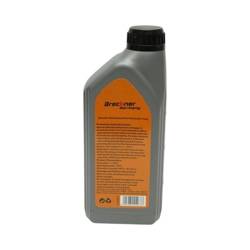 Ulei lubrifiant special pentru scule pneumatice transparent 1L Breckner Germany - Img 3