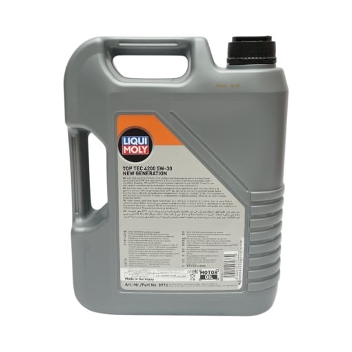 Ulei motor Liqui Moly 5W30 Top Tec 4200 New Generation Longlife III 5L - Img 3