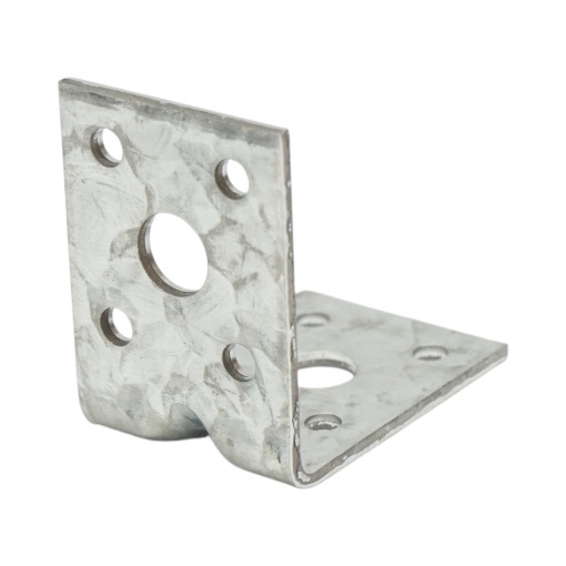 Vinclu de imbinare cu intaritura 50x50x35mm, grosime 2.5mm, otel zincat - Img 4