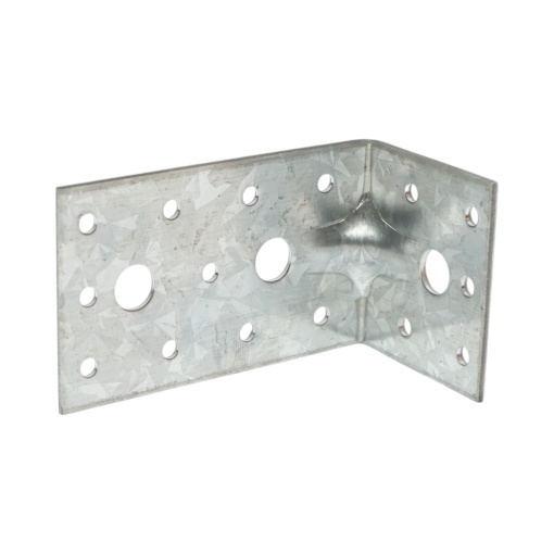 Vinclu de imbinare cu intaritura 90x55x55mm, grosime 2mm, otel zincat - Img 2