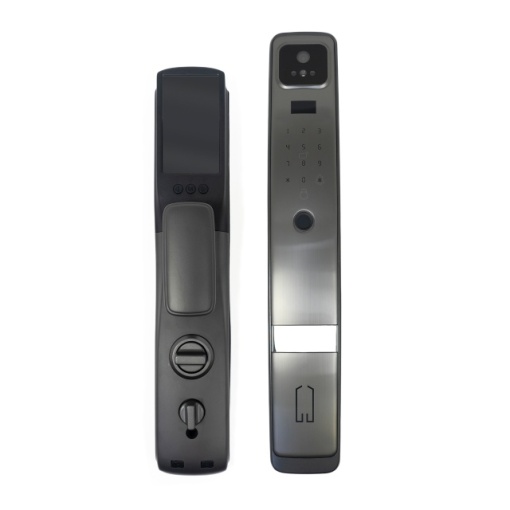 Yala inteligenta PNI SafeHome PTY8824, card, cod, amprenta, 300 utilizatori, control din aplicatia Tuya Smart, camera HD incorporata - Img 4