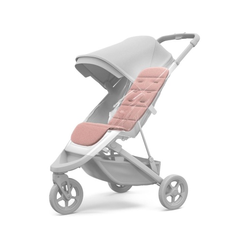 Accesoriu Thule Seat Liner - captuseala pentru scaun carucior Thule Sleek si Thule Spring - Misty Rose - Img 3