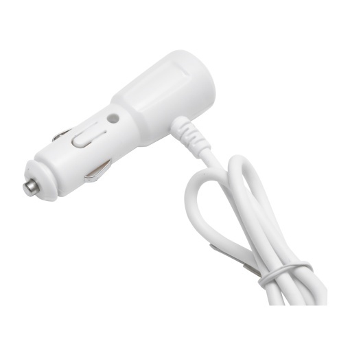 Adaptor bricheta auto dubla 12/24V si 1 port USB 5V 1000mA alb - Img 6