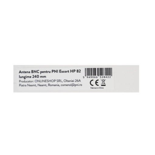 Antena BNC pentru PNI Escort HP 82, lungime 240 mm - Img 4