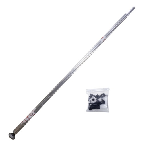 Antena de baza LEMM V3 AT80, lungime 550 cm, castig 7 dB, 26-28 MHz, 1000W, montura PL259,trepied inclus, fabricat in Italia - Img 4