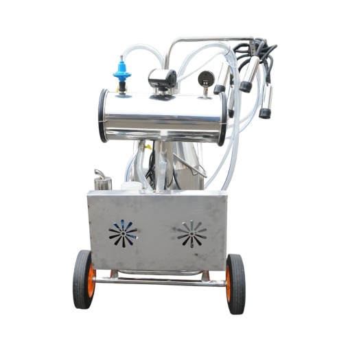 Aparat de muls vaci 1 post 750W, 220V bidon inox 25L, grup de muls cu 4 mansoane, presiune vid 40-50 kPa, pulsatii 60-80 cpm - Img 4