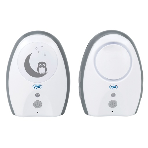Audio Baby Monitor PNI B6500 wireless, intercom, cu lampa de noapte, functie Vox si Pager, sensibilitate microfon reglabila - Img 2