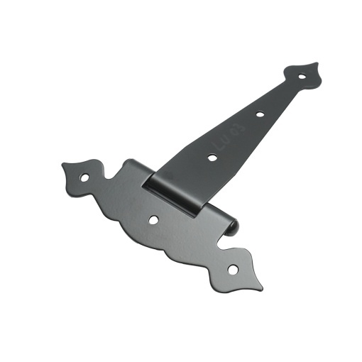 Balama neagra decorativa T8, 200mm - Img 2