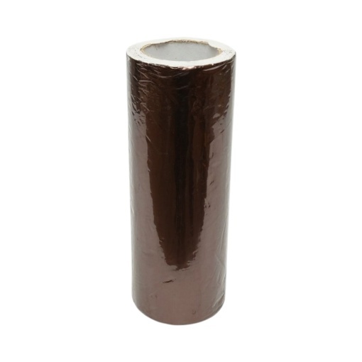 Banda butilica hidroizolanta autoadeziva 100mm x 5m cu folie de aluminiu maro RAL8011 Breckner Germany - Img 3