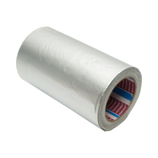 Banda butilica hidroizolanta autoadeziva 200mm x 5m cu folie de aluminiu HighPower - Img 2