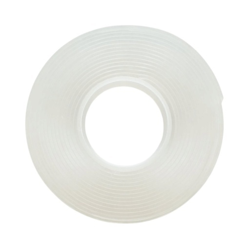 Banda dublu adeziva transparenta reutilizabila 30mm x 3m Nano Tape Crystal HighPower - Img 6