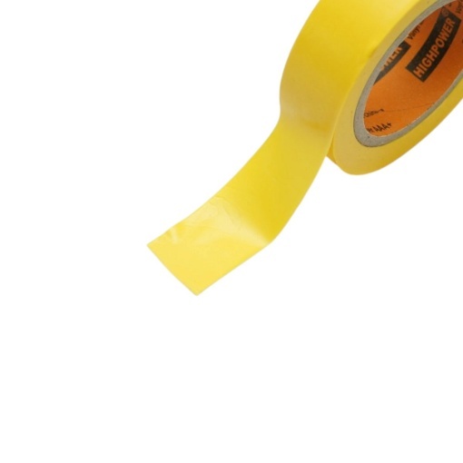 Banda izolatoare galbena vinil 19mm x 9m Anti Fire Super AAA+ HighPower - Img 7