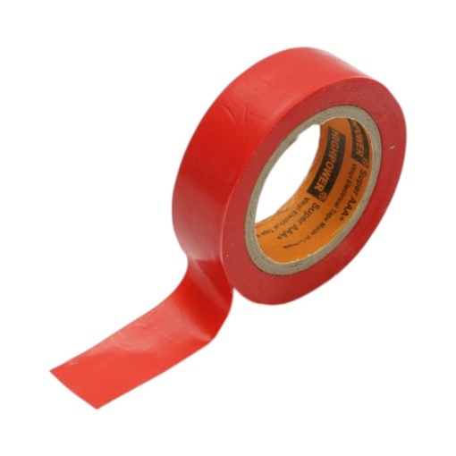 Banda izolatoare rosie vinil 19mm x 9m Anti Fire Super AAA+ HighPower - Img 2