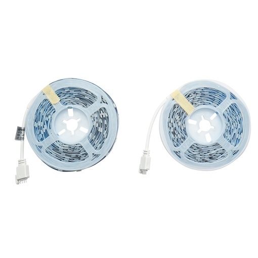 Banda LED smart 2x10m, 12V cu telecomanda, control vocal, bluetooth, aplicatie USB, 20m RGB Breckner Germany - Img 3