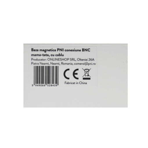 Baza magnetica PNI conexiune BNC mama-tata, 55 mm, cablu 3 metri - Img 7