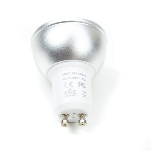 Bec inteligent PNI SafeHome PT51RG LED, GU10, WiFi, RGBW, 5W, 500 lm, lumina/culoare reglabila prin internet, Aplicatie Tuya Smart, integrare in scenarii si automatizari smart cu alte produse compati - Img 5