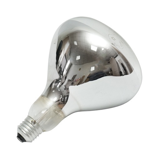 Bec pentru incalzire pui, animale cu infrarosu E27, 150W, 220V - Img 3