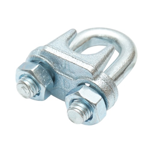 Brida zincata DIN 741-19 pentru cablu de 19 mm Breckner Germany - Img 3