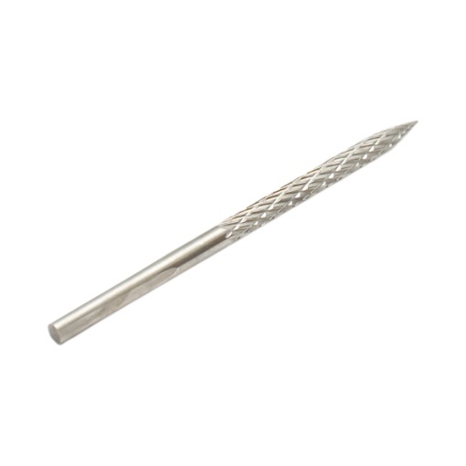 Burghiu cutter calibrare orificii petice anvelope tip ciuperca 3x58mm otel aliat 94-003 Breckner Germany - Img 4