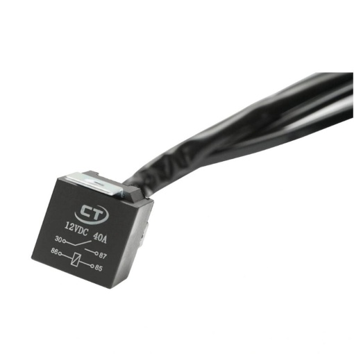 Cablaj electric pentru 1 proiector, cablu 3m, cu intrerupator Led si releu 12V 40A - Img 6
