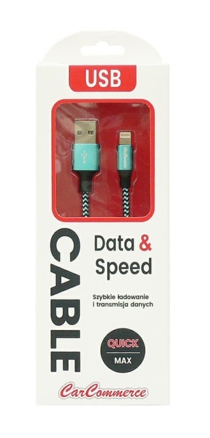 Cablu USB A 2.0 / Iphon 2,4A 1m - Img 2