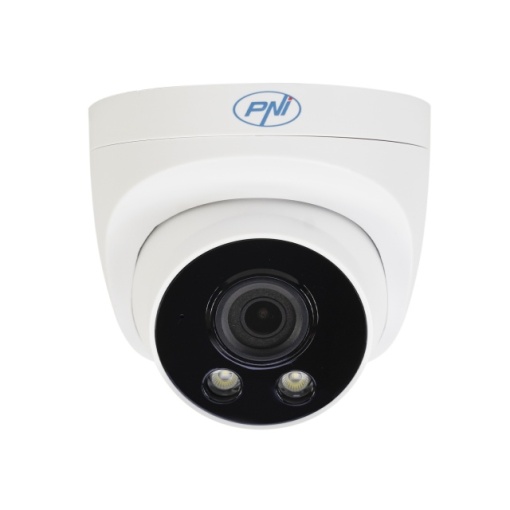 Camera supraveghere video PNI IP505J POE, 5MP, dome, 2.8mm, pentru exterior, alb - Img 7