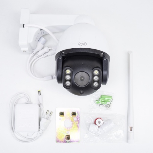 Camera supraveghere video PNI SafeHome PTZ382 1080P WiFi, control prin internet, aplicatie dedicata Tuya Smart, stand-alone, integrare in scenarii si automatizari smart cu alte produse compatibile Tuy - Img 4