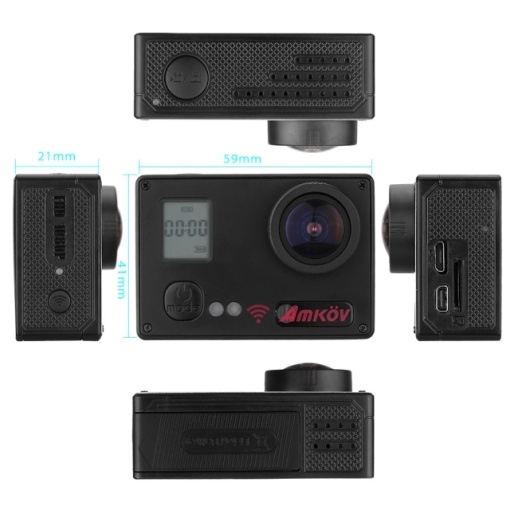 Camera video sport PNI Amkov AMK7000S 4K Action Camera - Img 4