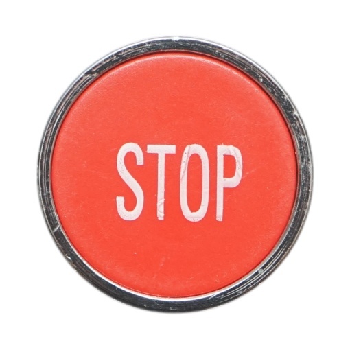 Cap buton comanda STOP rosu Ø 22mm LAY5 Breckner Germany - Img 5