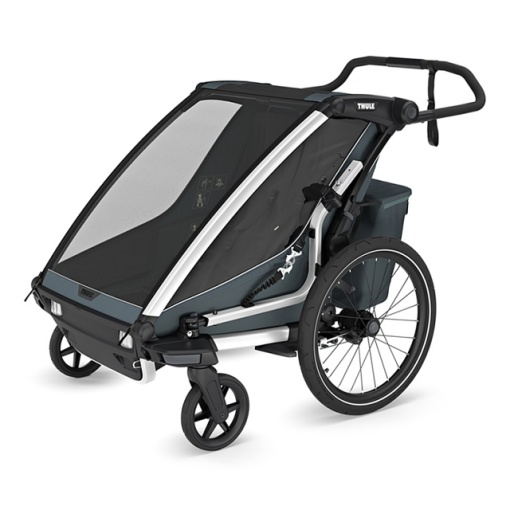 Carucior multisport double Thule Chariot Cross 2, Dark Slate - Img 5