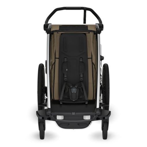 Carucior multisport Thule Chariot Cross 2, Faded Khaki - Img 3