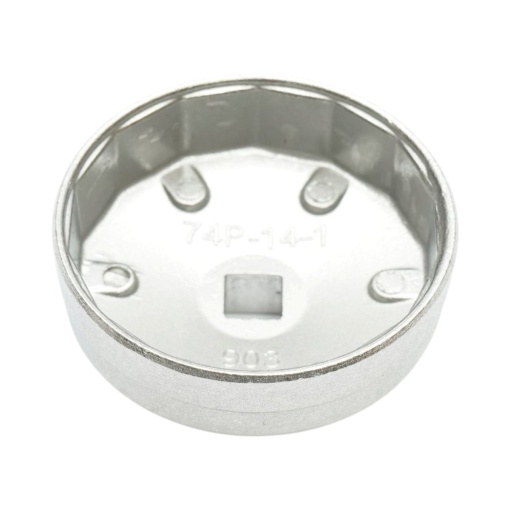 Cheie filtru ulei tip cupa 74mm x 14 laturi, patrat 1/2 inch Breckner Germany - Img 4