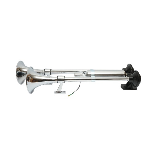 Claxon 2 trompete 12V/24V pentru compresor de aer - Img 3