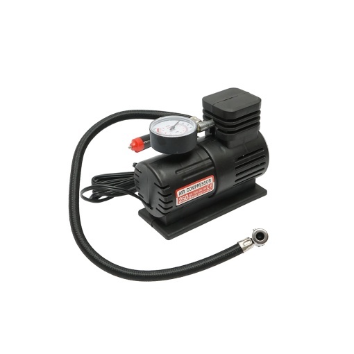 Compresor aer umflat roti 12V 250PSI, cablu 2.8m pentru priza bricheta auto Breckner Germany - Img 2
