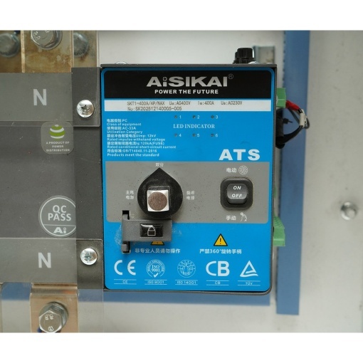 Comutator automat de transfer ATS 400A, 400V, 4P pentru generator electric 225KVA - Img 4