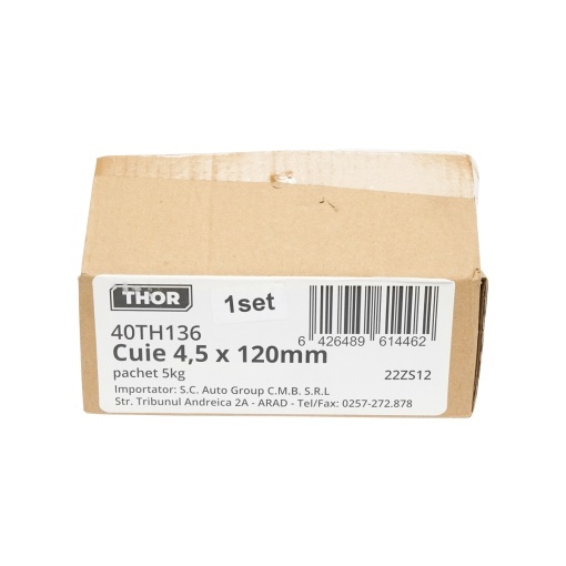 Cuie constructii 4.5x120mm pachet 5Kg - Img 4