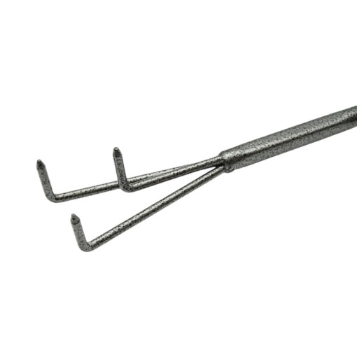 Cultivator gradina cu 3 gheare din otel carbon 65x370mm, maner ergonomic PP Crownman - Img 6