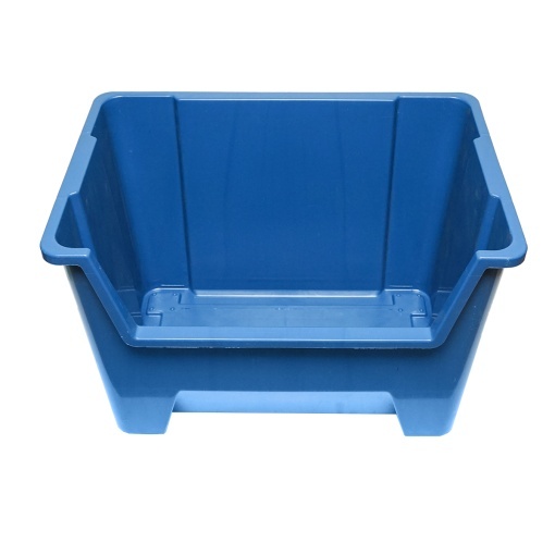 Cutie plastic depozitare 545x345x395mm gri - Img 6