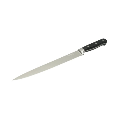 Cutit feliat profesional 25cm, lama otel 5Cr15MoV, maner ABS negru Breckner Germany - Img 2