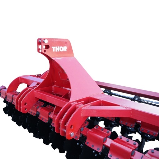 Disc agricol cu tavalug coarda 3m, taler crestat 560mm THOR - Img 11