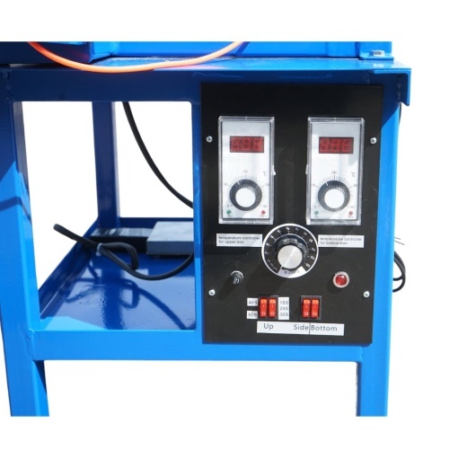 Dispozitiv pneumatic vulcanizare anvelope la cald 2000W, 220V, 10 adaptoare aluminiu, timer 0-120 minute, 2 regulatoare digitale temperatura 0-400°C THOR - Img 7