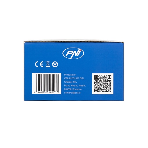 Dispozitiv spalare pahare PNI GW200 pentru bar, restaurant, bucatarie, clatire si spalare rapida, jet cu presiune, racord flexibil inclus, plastic ABS si otel inoxidabil, negru - Img 10