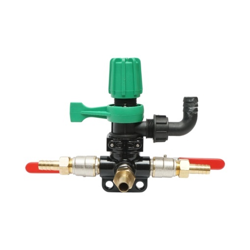 Distribuitor cu 2 cai, manometru glicerina inclus pentru erbicidator - Img 6