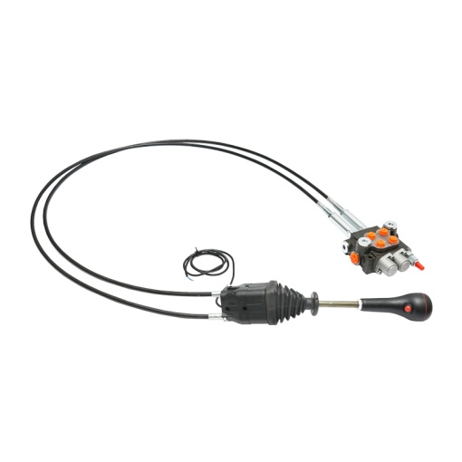 Distribuitor hidraulic cu joystick, lungime cablu 2m presiune 250 bar debit 40L/min Breckner Germany - Img 2