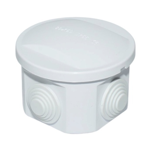Doza derivatie rotunda aparenta 4 intrari 80x50mm IP55 - Img 3