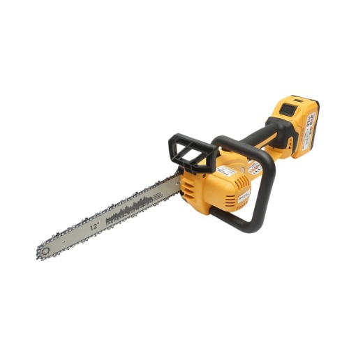 Drujba electrica profesionala 1060W cu 2 acumulatori 21V, 6Ah Li-ion, motor brushless, lama 12 inch (300mm) Breckner Germany - Img 5